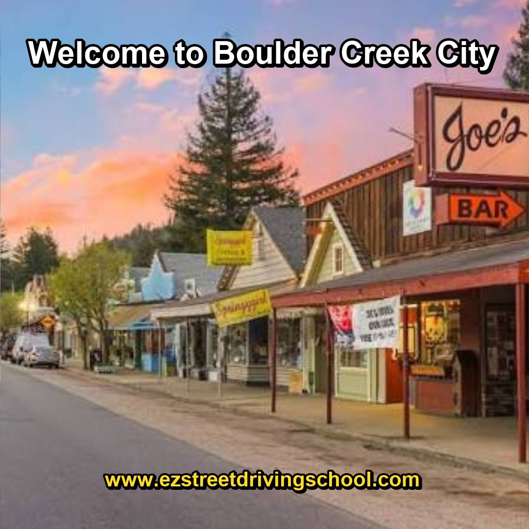 Driving Lessons in Boulder Creek